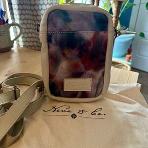 Nena & Co. Tie-dye collab Canvas and leather Crossbody